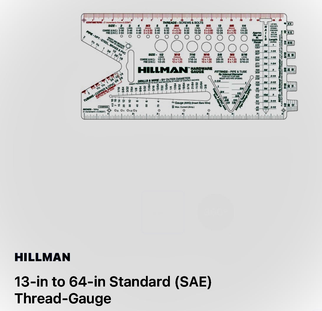 Hillman Hardware Gauge