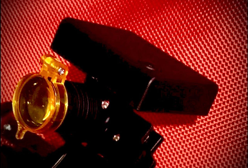 Reserved and shipped for Dr.Murat Atli 2 X Loaner Dental Loupes Wireless LED light System With Orange Filter, Charger and Carry Case Lightweight