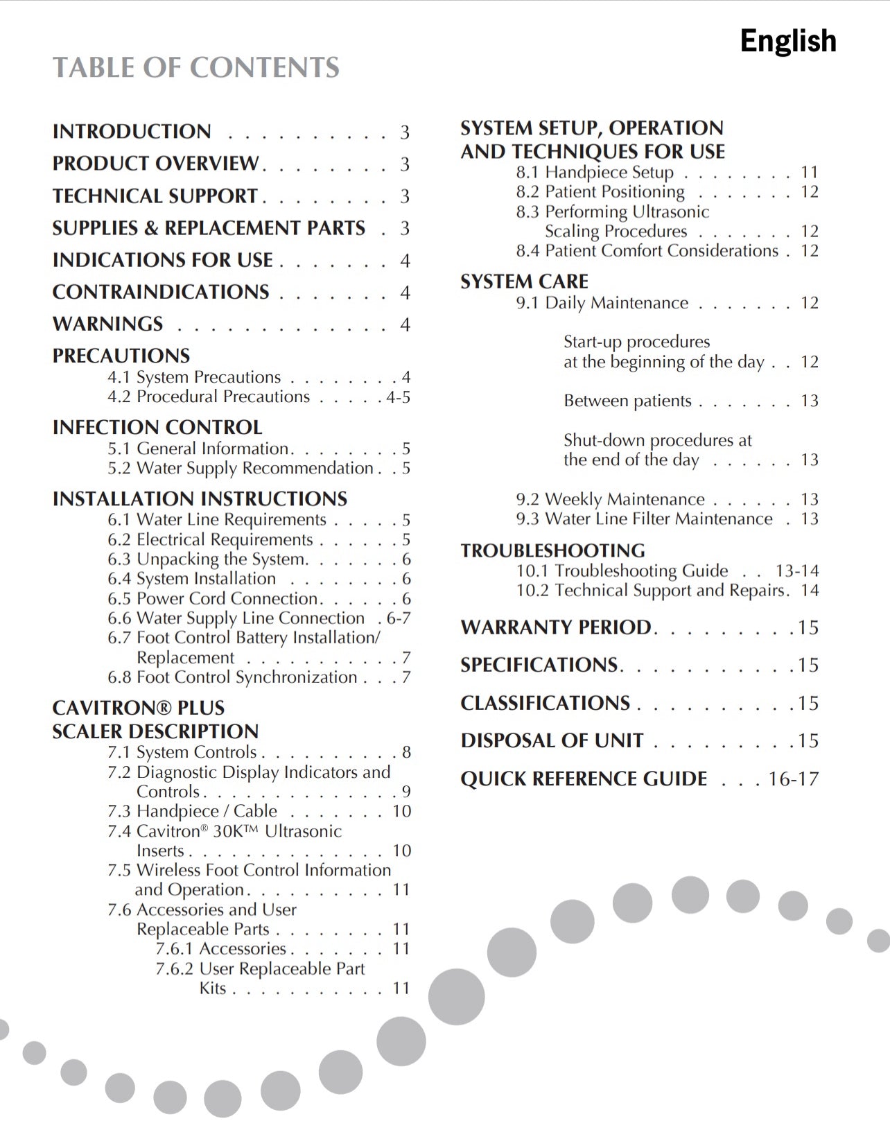 User Manual for Dentsply Cavitron Plus Ultrasonic Scaler