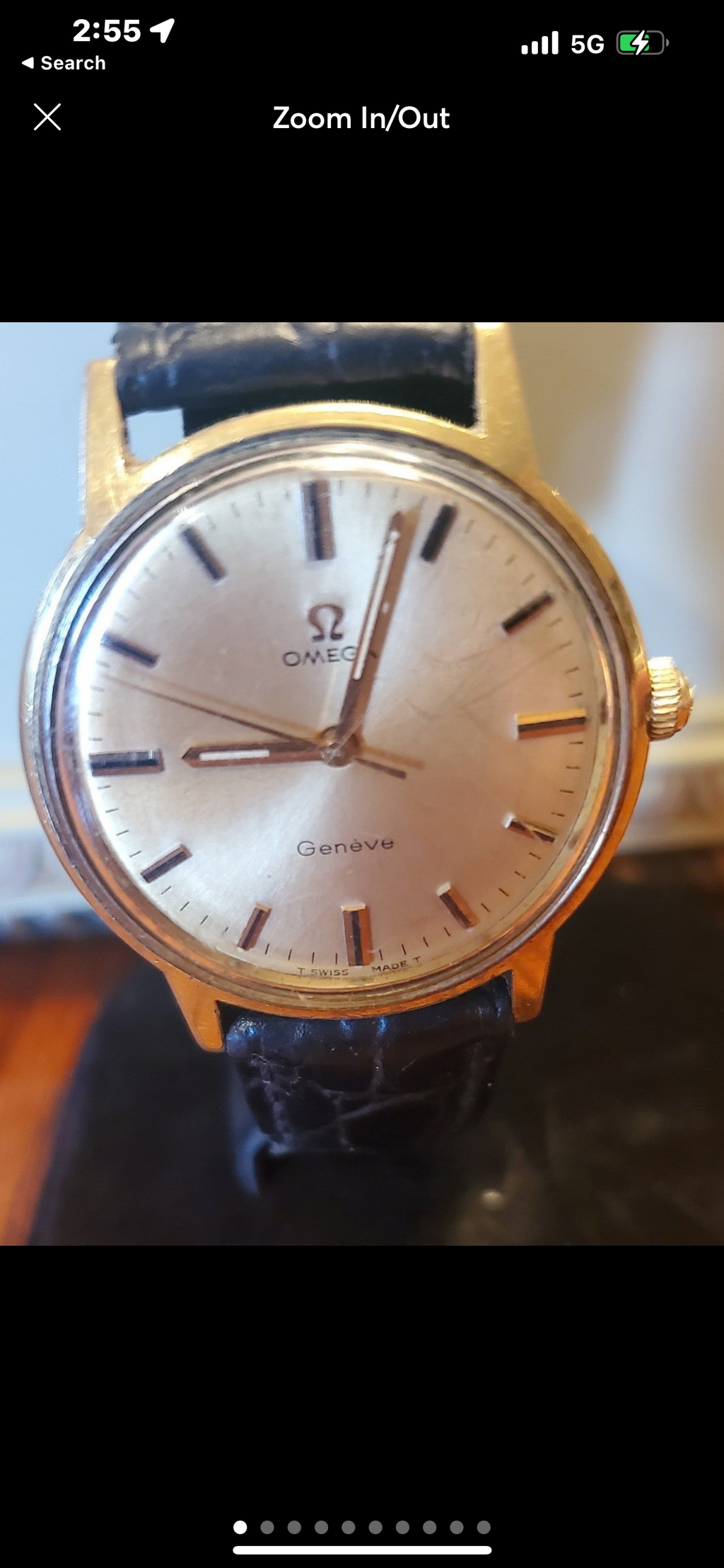 Service Ticket ONLY for OMEGA GENEV Men's Watch Vintage Swiss Made