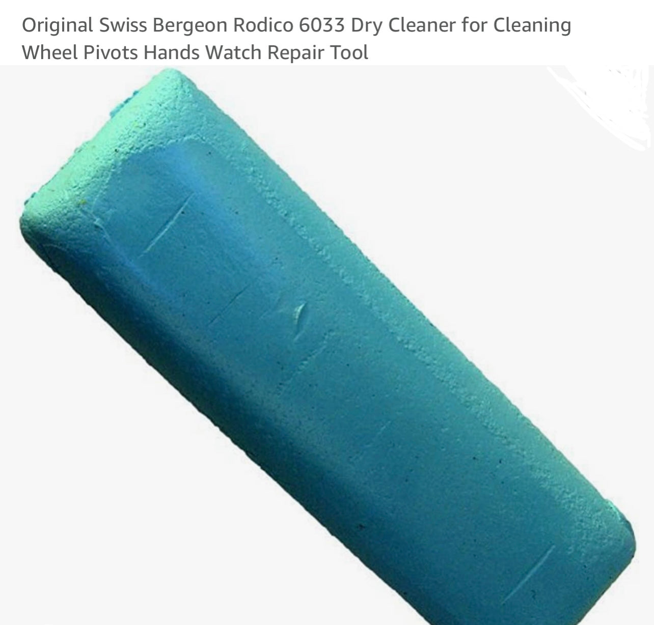 #837 Original Swiss Bergeon Rodico 6033 Dry Cleaner for Cleaning Wheel Pivots Hands Watch Repair Tool