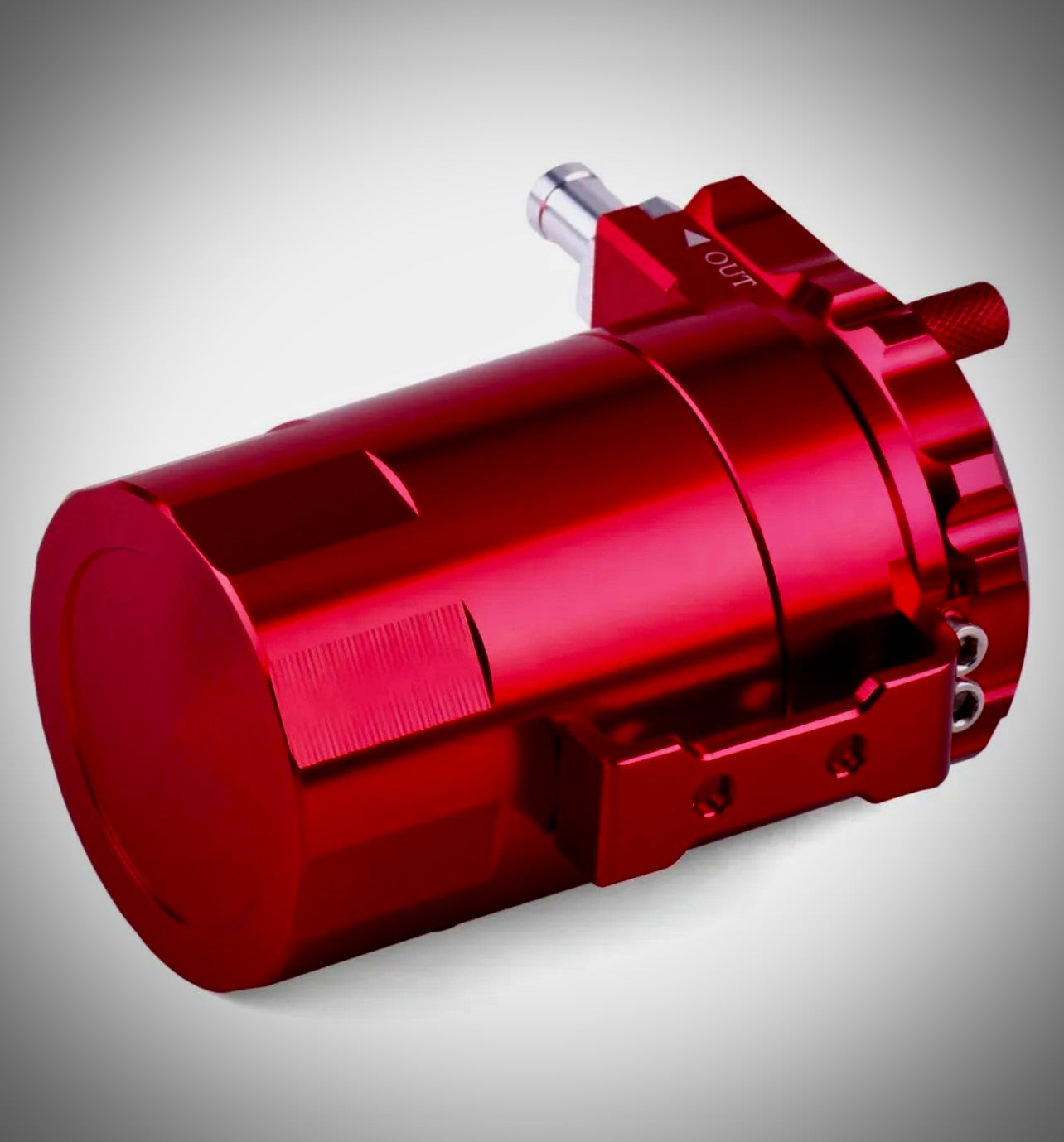 Oil Catch Tank Can Reservoir With Breather Filter Aluminum Fuel Engine