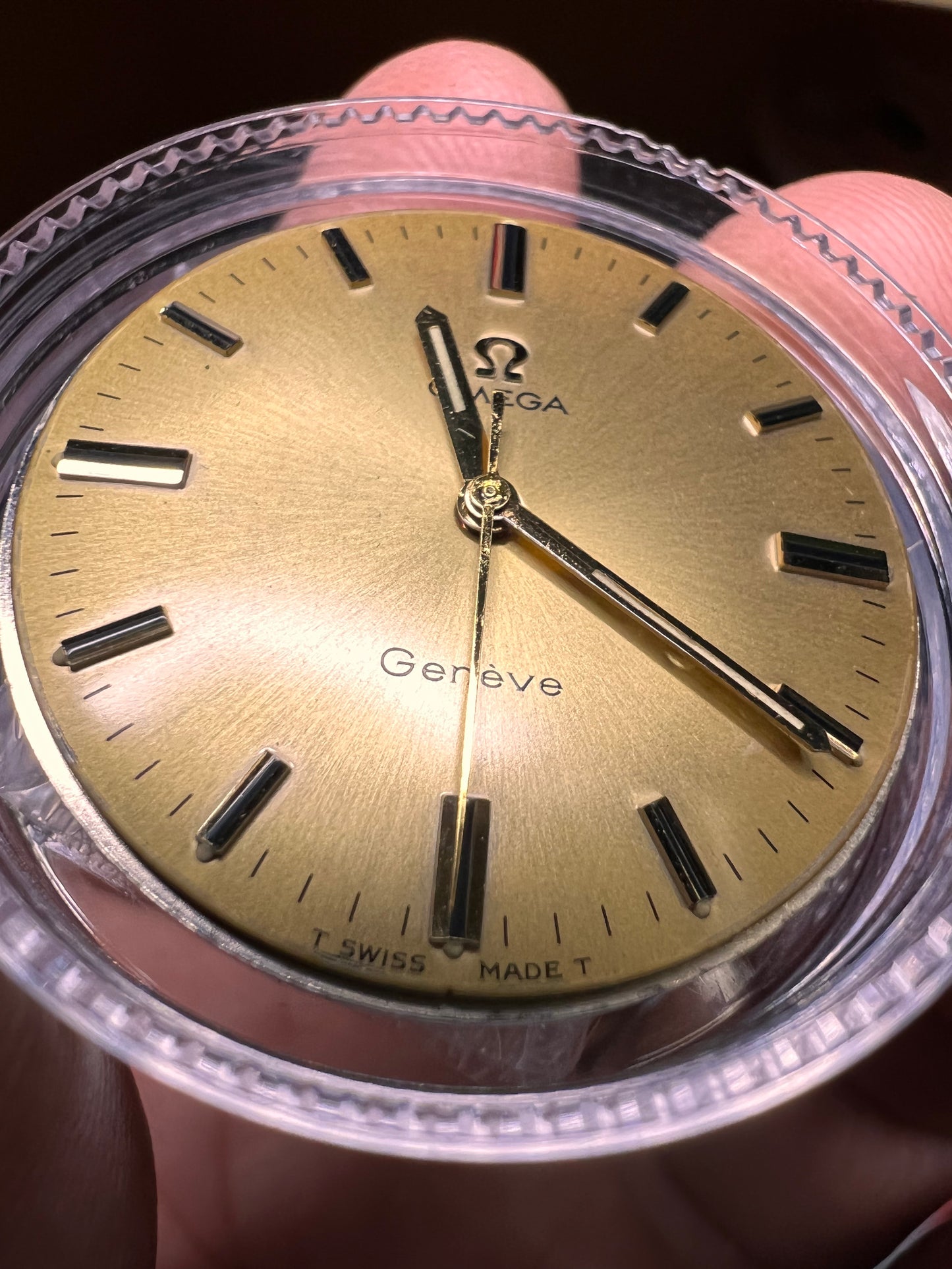 #602 GENEVE OMEGA Men's Watch Rare Vintage (Antique) Original Swiss Made