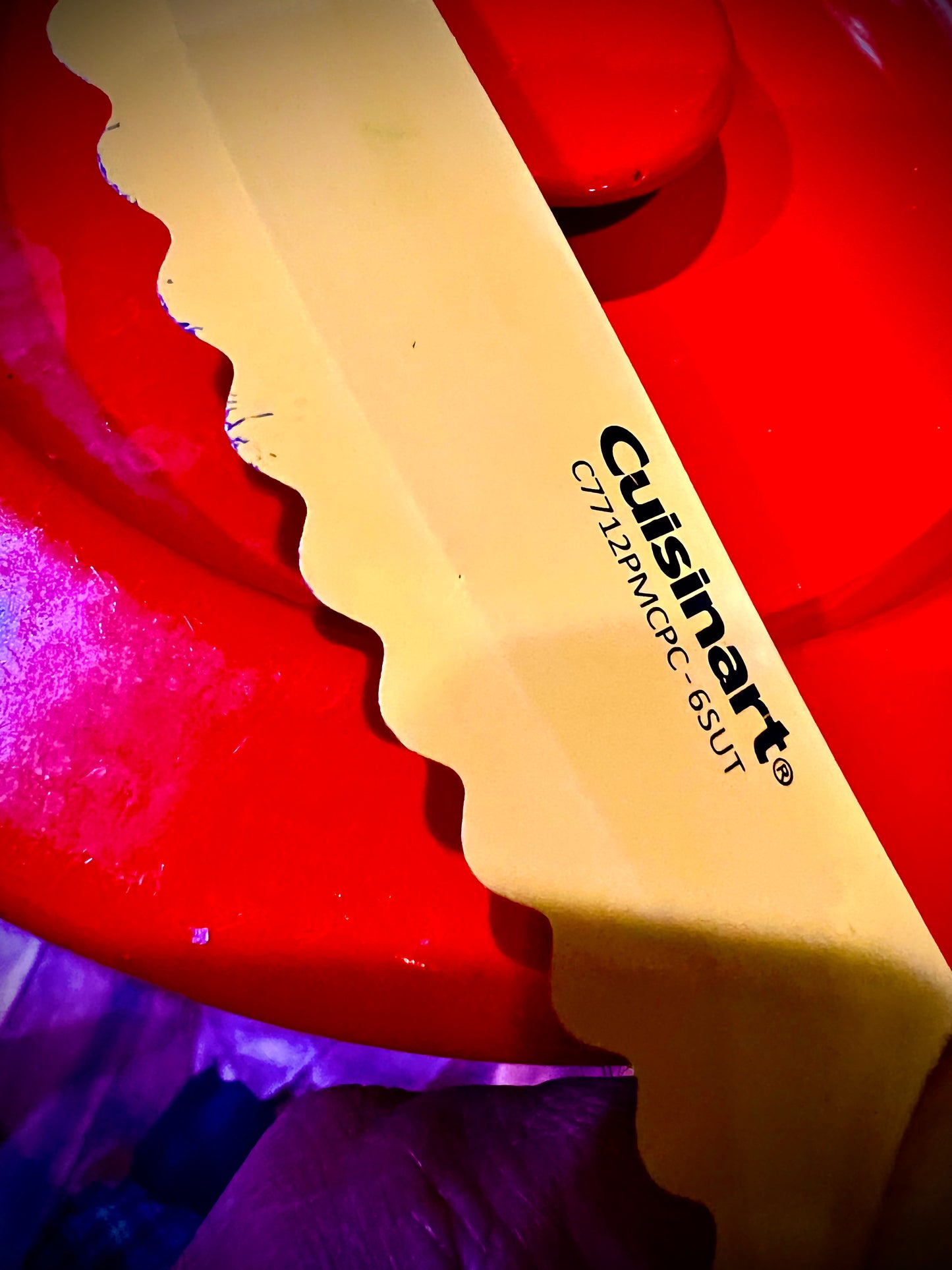 #001 Cuisinart Advantage Color Collection CERAMIC 6" UTILITY Knife & Guard