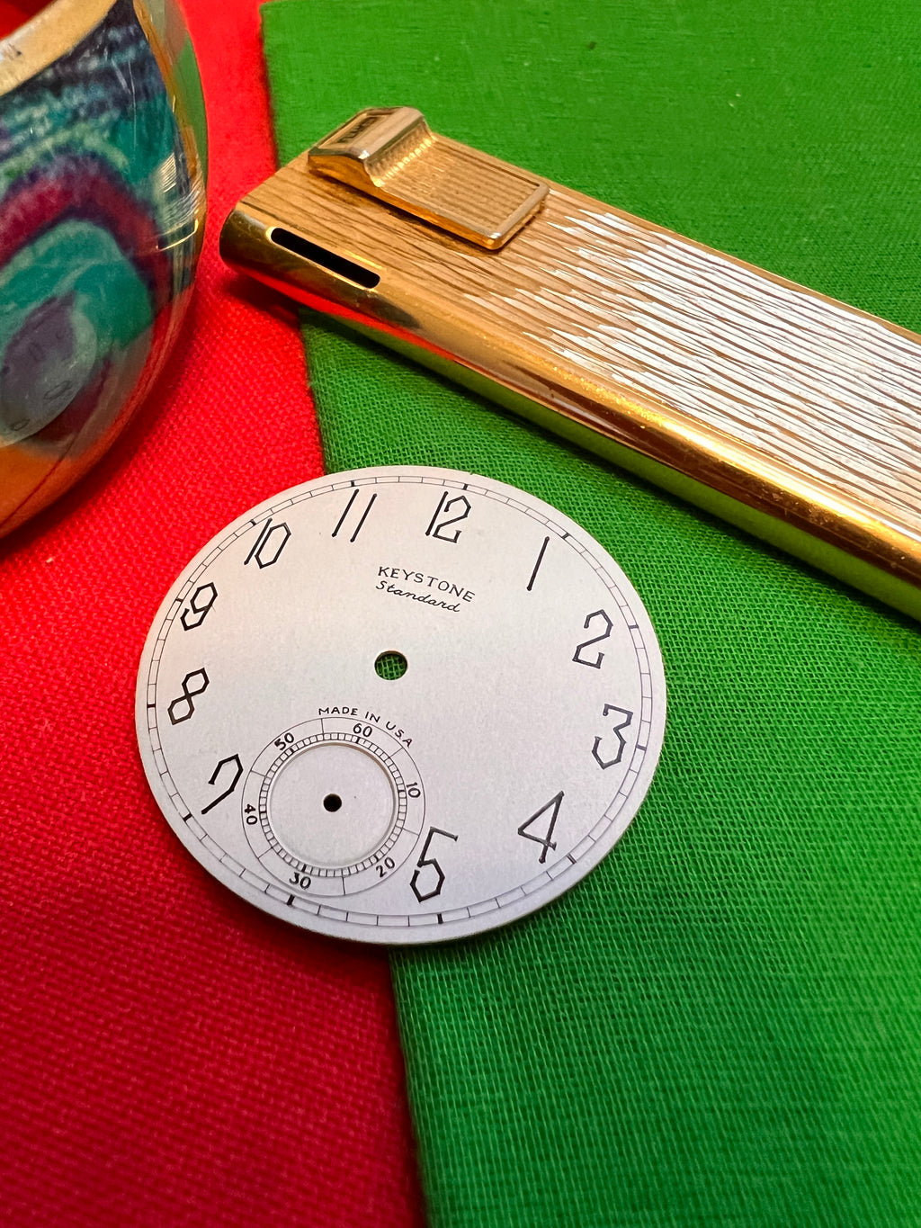 007 Keystone Pocket watch  Dial 38.04 mm