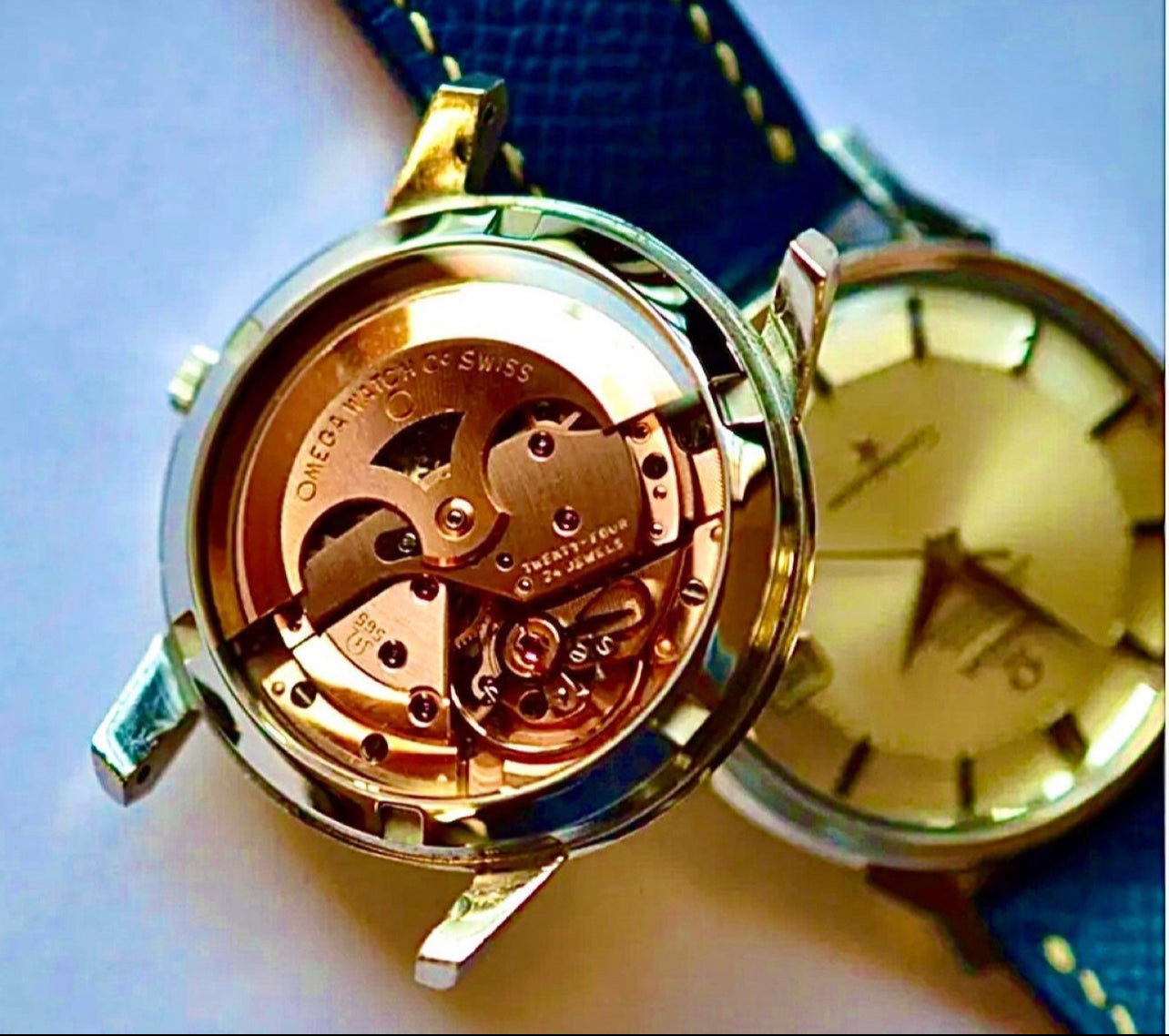 #766A Exhibition Caseback ONLY with installation for Vintage 1960s Omega Seamasters and Constellations