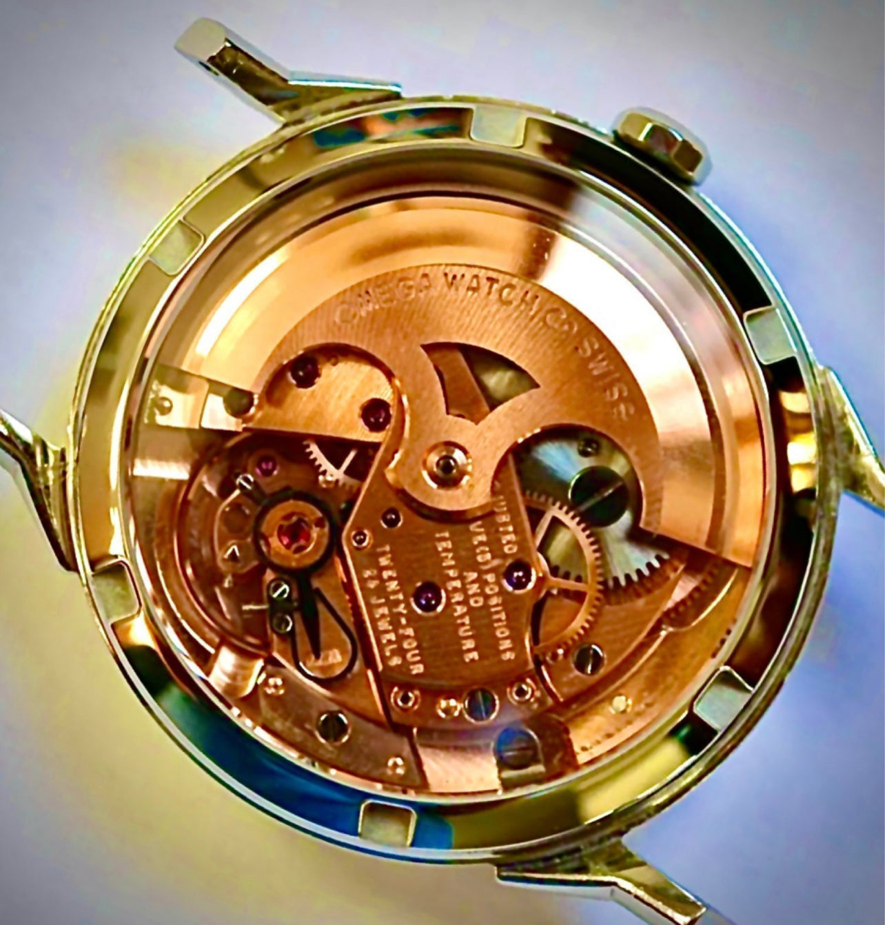 #766A Exhibition Caseback ONLY with installation for Vintage 1960s Omega Seamasters and Constellations