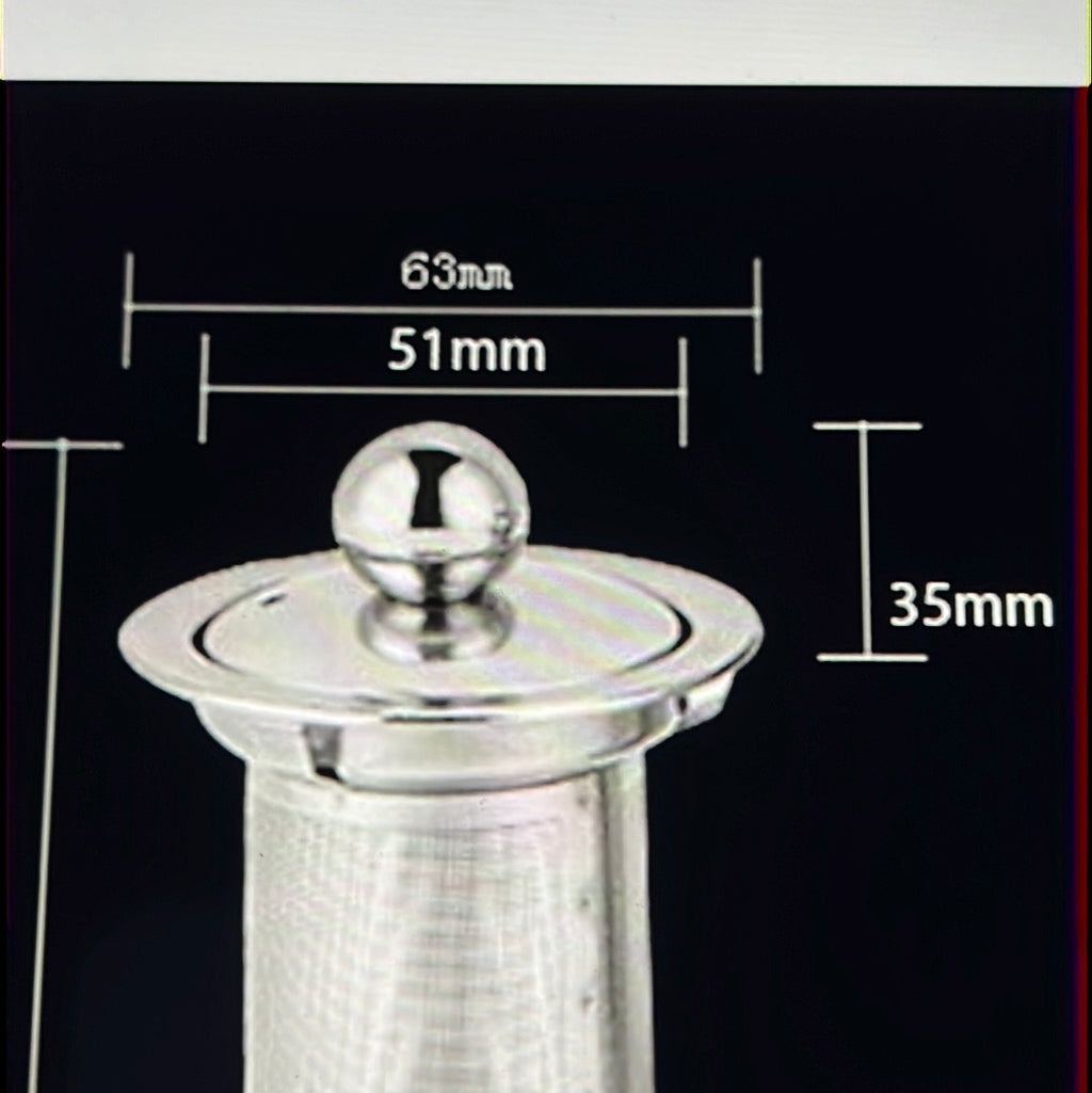 Reusable Mesh Infusi Strainer-Leaf-Spice filter Reusable Mesh