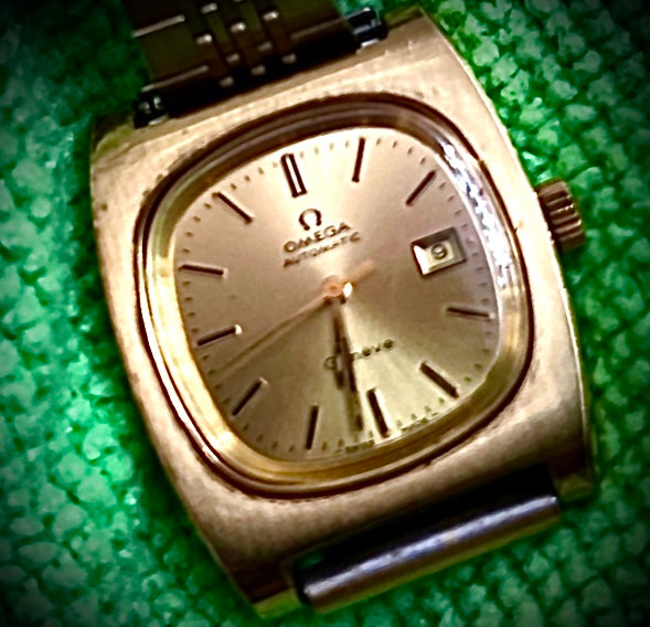 #581 Omega geneva Beautiful Gold automatic