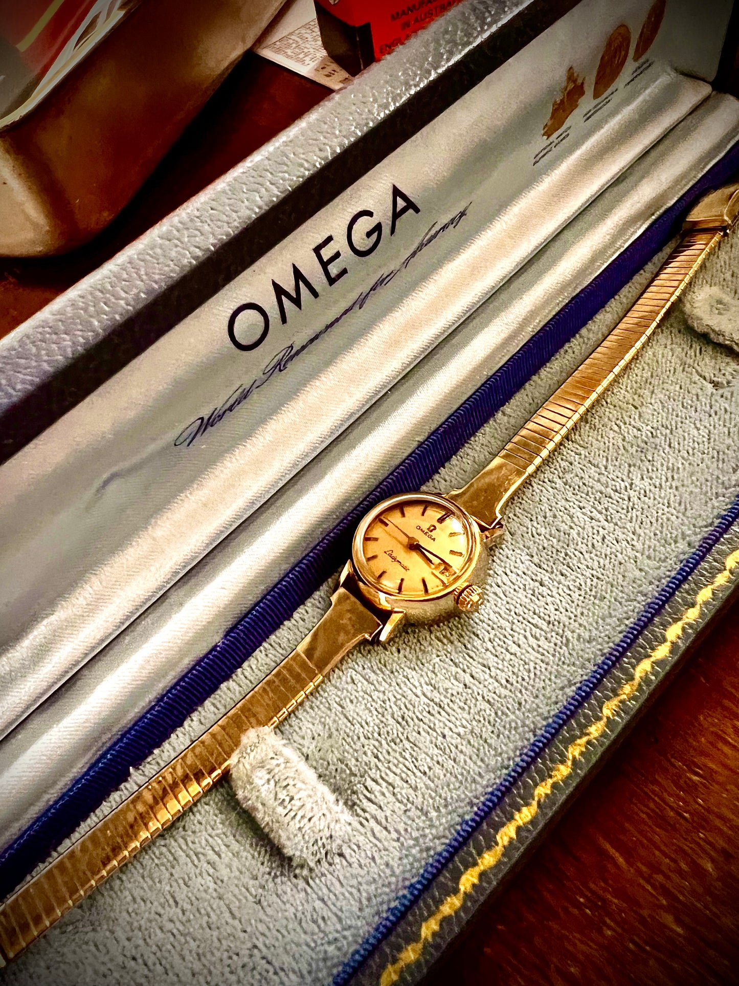 #889 Omega Ladymatic (Watch) 14 Gold Filled