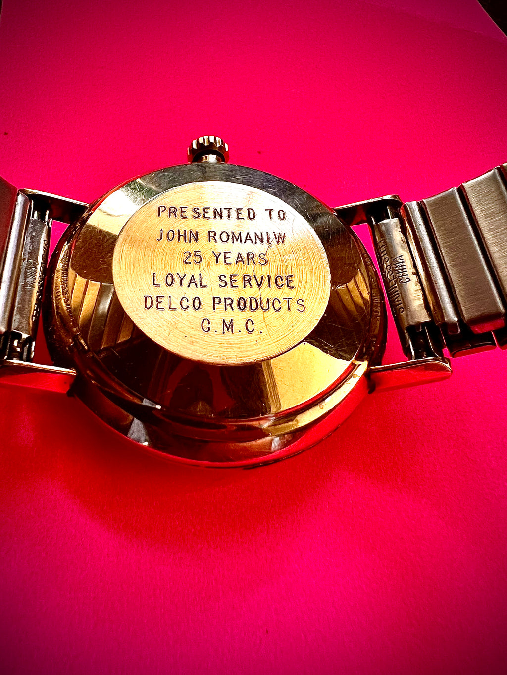 Copy #824 Vintage Omega Seamaster Deville 14k Gold Filled SS Automatic Gold Linen Dial