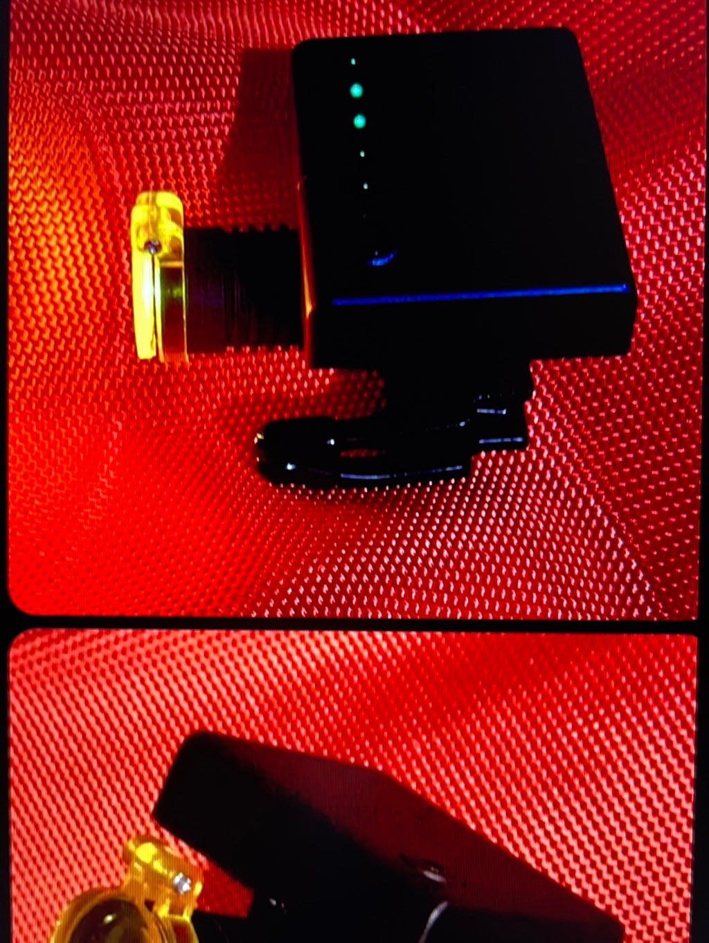 Dental Loupes Wireless Headlamp With Orange Filter, Charger And Case Lightweight