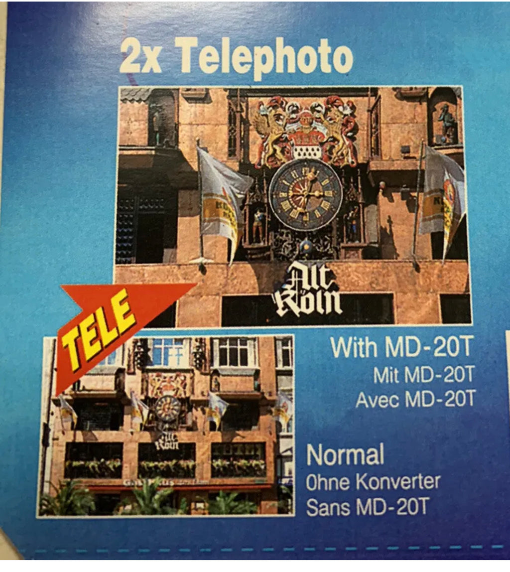 Kenko Digital Lens TELE 2.0X Converter MD-20T 37mm Video