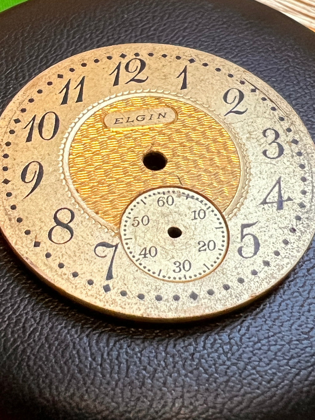 016 Elgin Pocket watch  Dial 28.89 mm