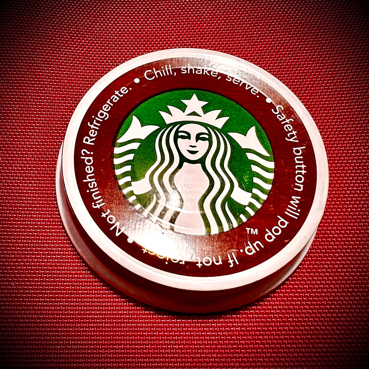 10 Starbucks Frappuccino Coffee Drink Mocha glass Bottle Cap ONLY