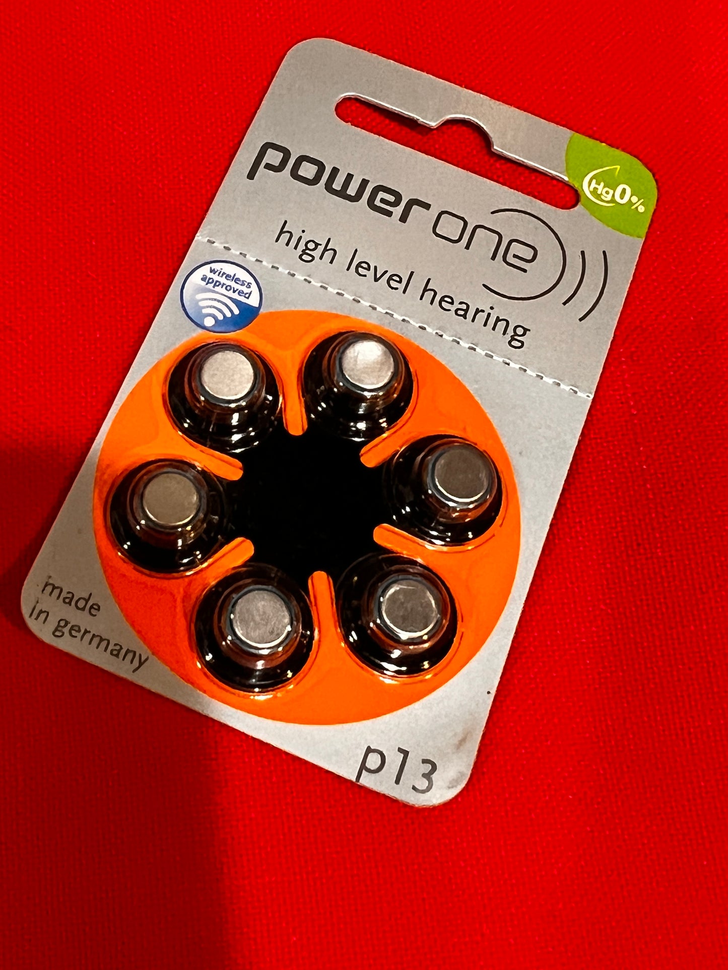 Power One Batteries P13 high level Hearing