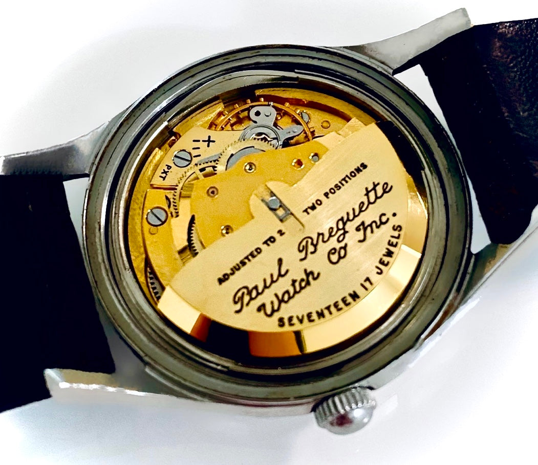 #573 PAUL BREGUETTE 33 Automatic Swiss made Beautiful