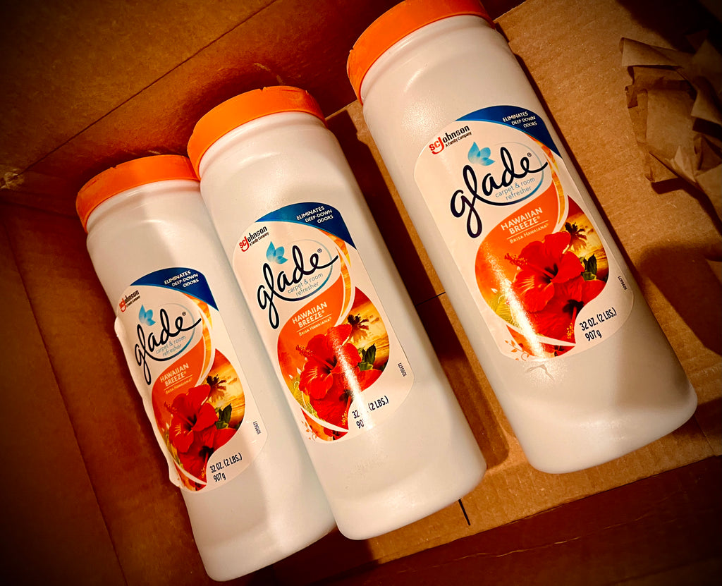 Glade Carpet & Room, Hawaiian Breeze 32-Ounce New x3