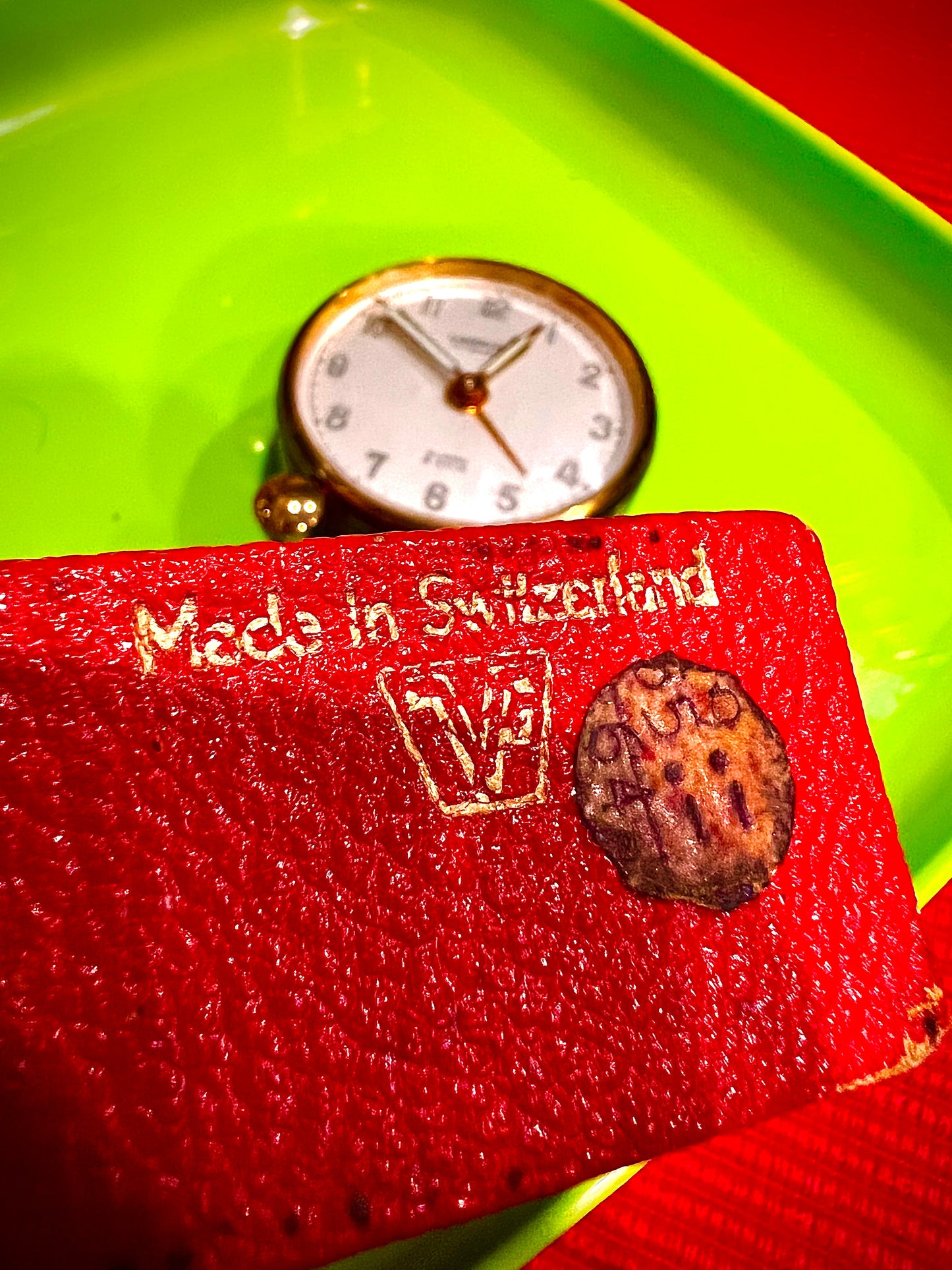 Service Ticket  ONLY for Vintage LOOPING Swiss Travel Mechanical Alarm Clock