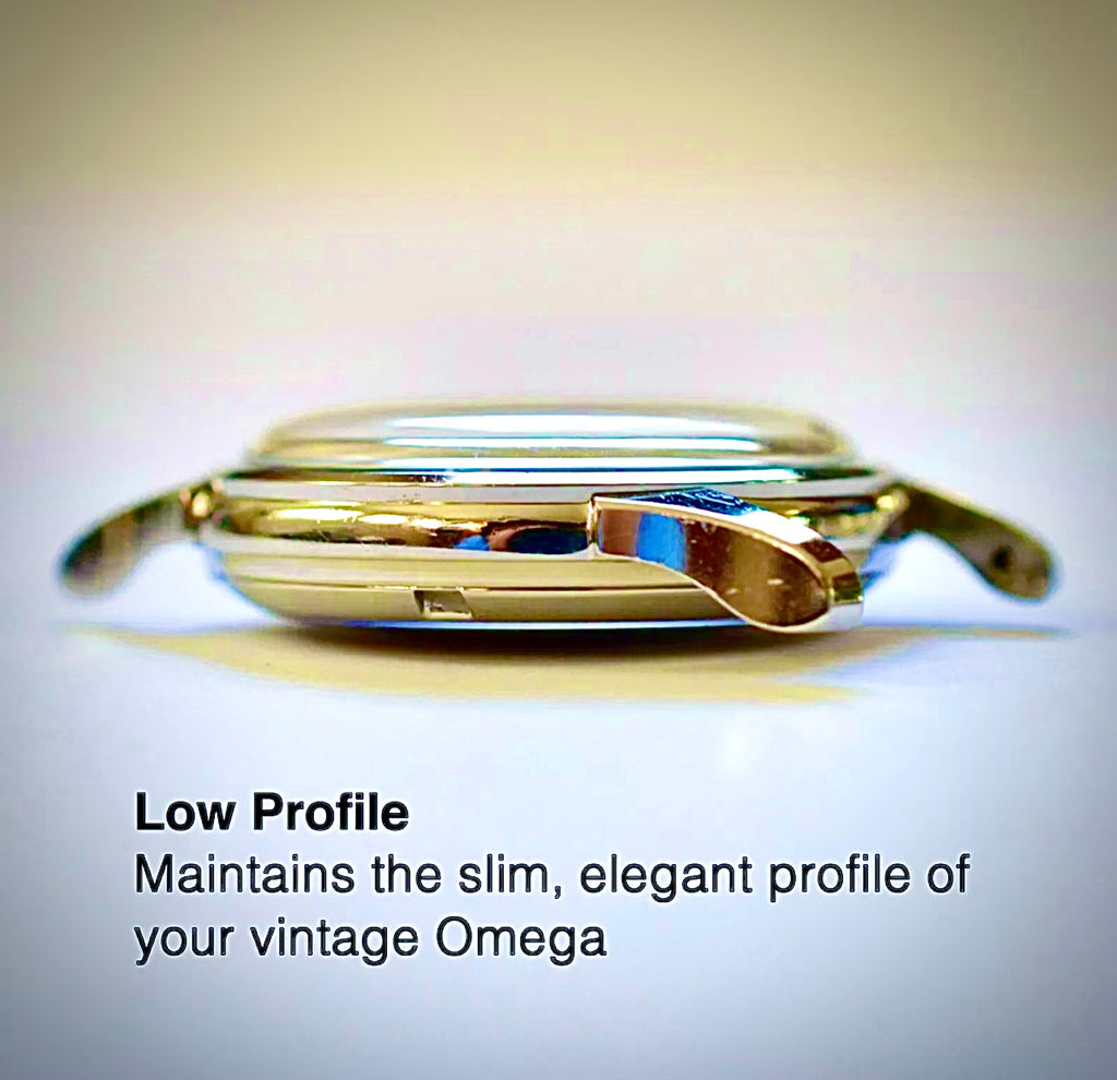Custom Exhibition Caseback for Vintage 1960s Omega Seamasters and Constellations
