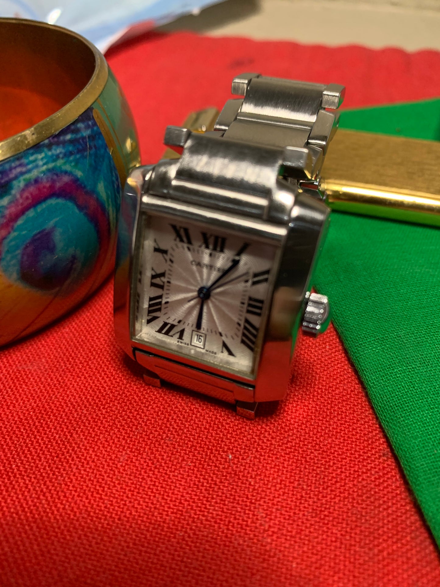 #659 Cartier swiss made Quartz Anna