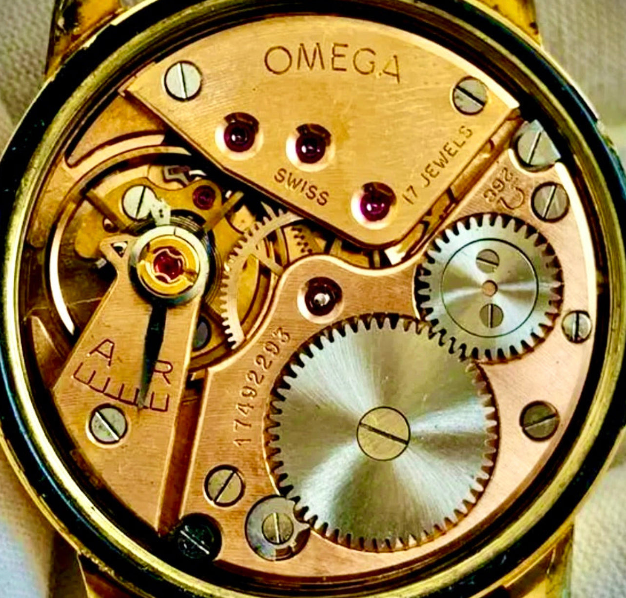 #845A VINTAGE OMEGA SEAMASTER Caliber 268 Manual Movement Only