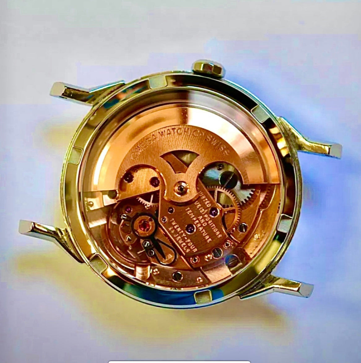 #766A Exhibition Caseback ONLY with installation for Vintage 1960s Omega Seamasters and Constellations