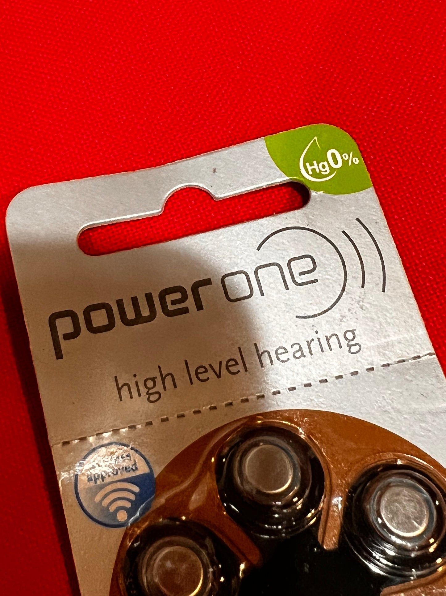 Power One Batteries P12 high level Hearing