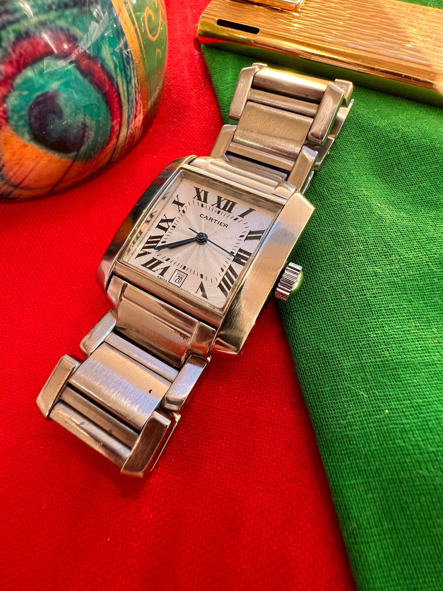 #659 Cartier swiss made Quartz Anna