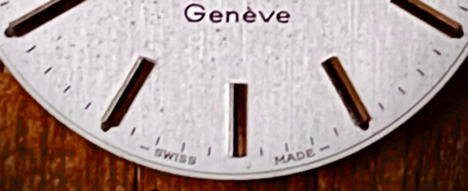 #789 Omega Genève Dial Silver Date 3 O’clock Vintage 565 562 613 Cal Swiss Made 60s 70s