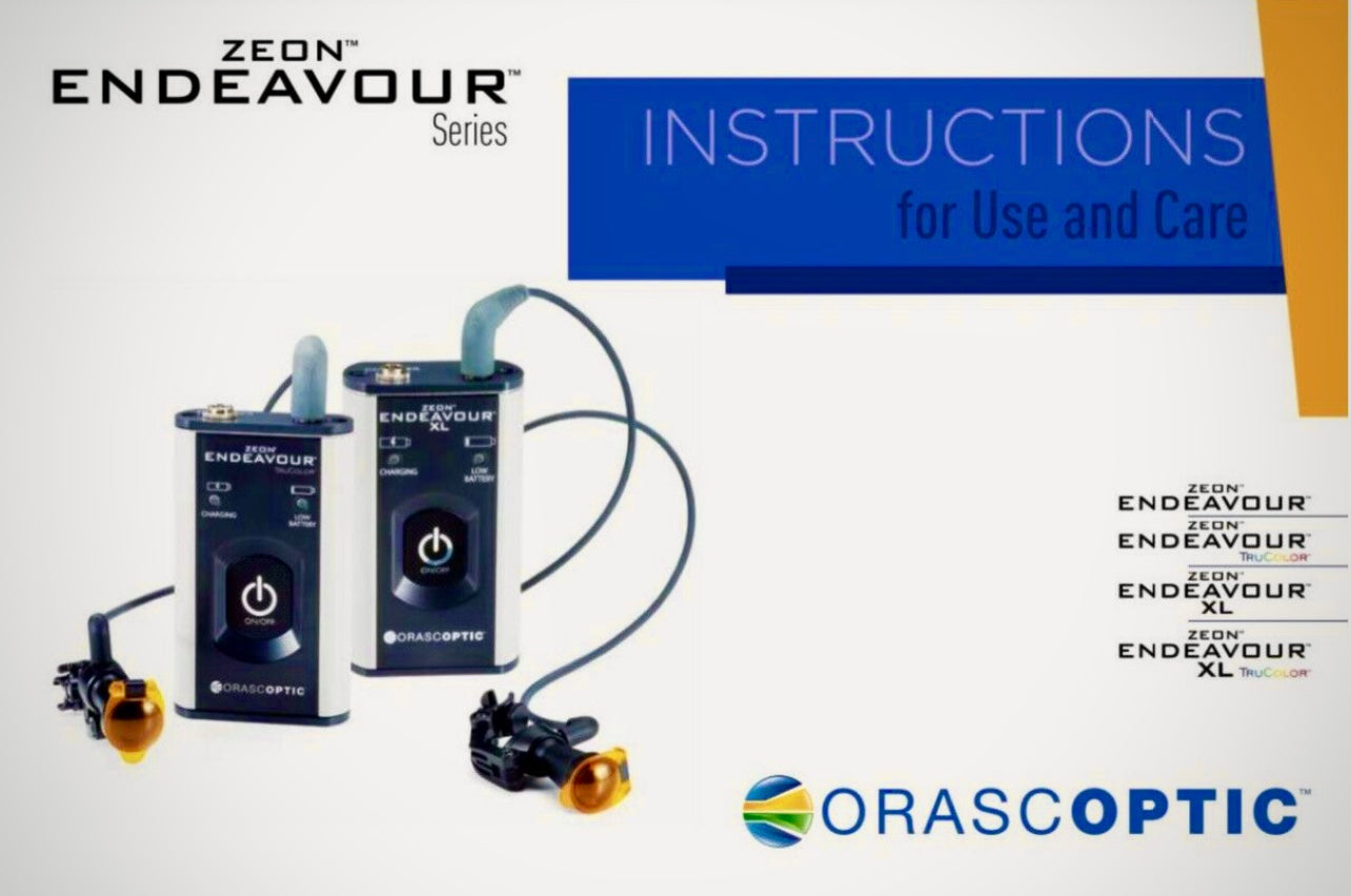 ORASCOPTIC ZEON ENDEAVOUR LED DENTAL SURGICAL LIGHT 3 Years Warranty