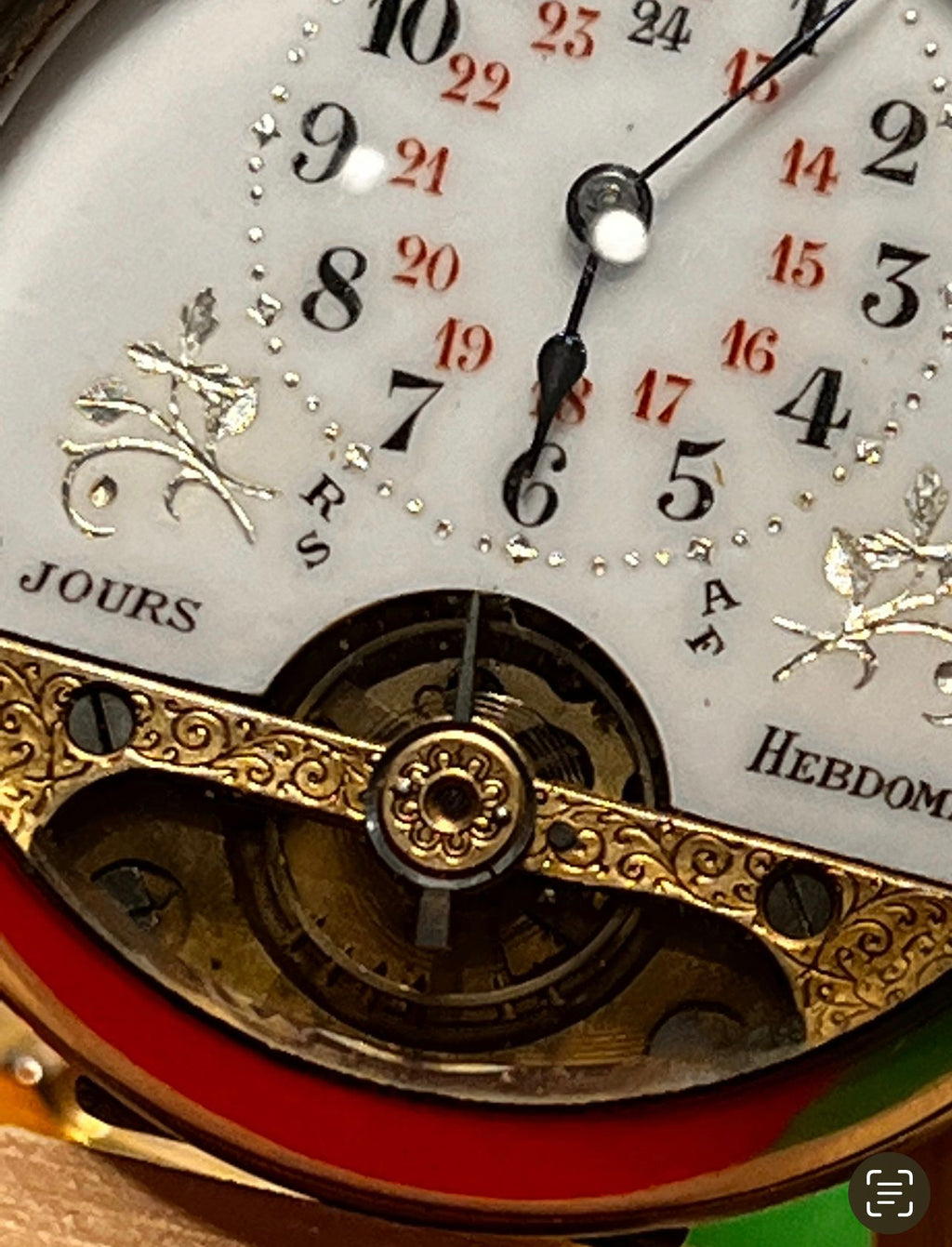 R#211 A- Collectors Vintage Swiss Hebdomas by OMEGA From 1902 Collectors Vintage Swiss Hebdomas 122 Years Old 1902 pocket watch