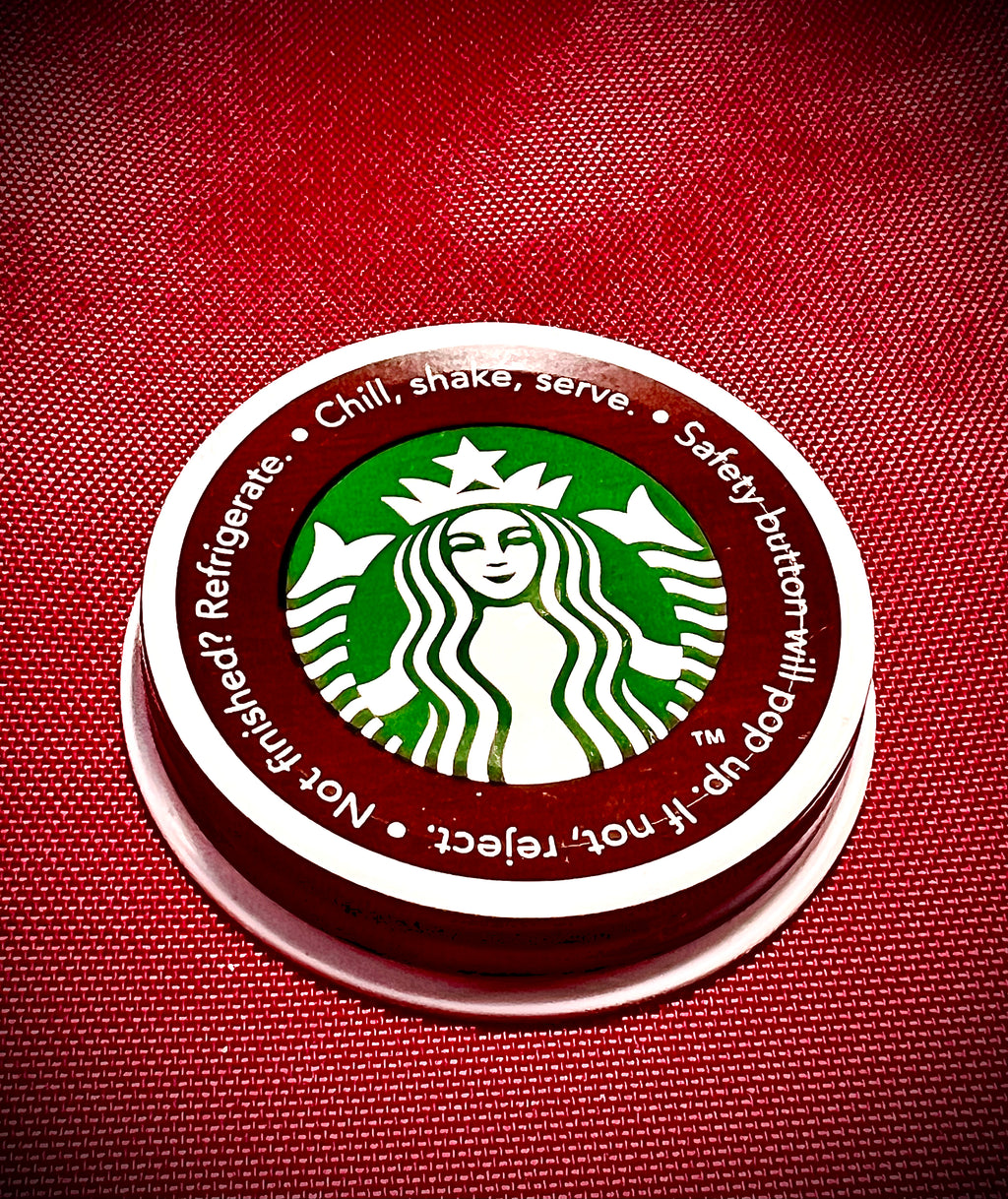 10 Starbucks Frappuccino Coffee Drink Mocha glass Bottle Cap ONLY