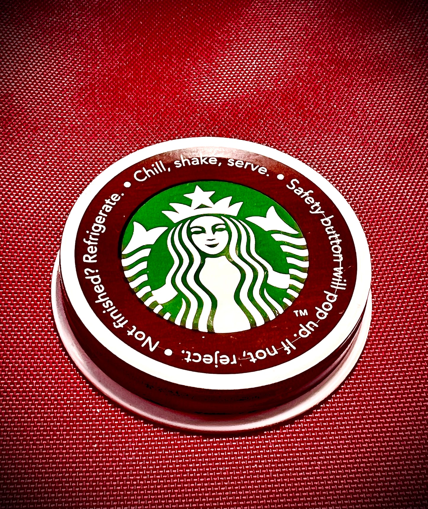 10 Starbucks Frappuccino Coffee Drink Mocha glass Bottle Cap ONLY