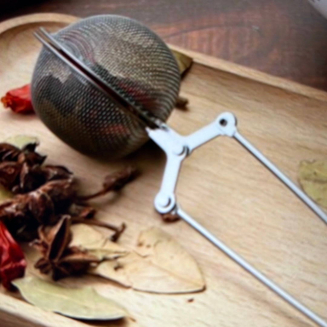 Stainless Steel Spoon Tea  Leaves Herb Mesh Ball