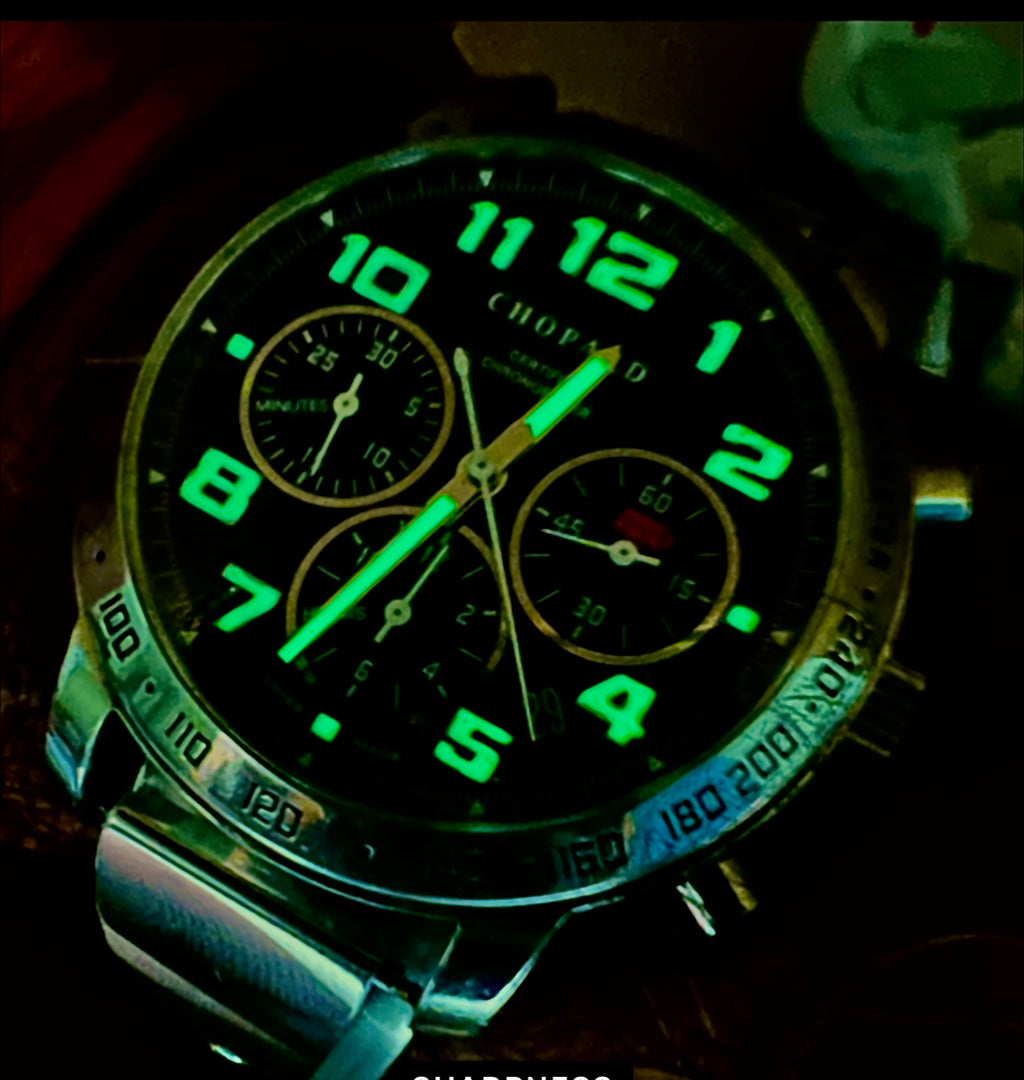 R#735 Chopard Mille Miglia Automatic Chronograph Chronometer Ref. 8920 Full Set Box Papers COSC Swiss Made
