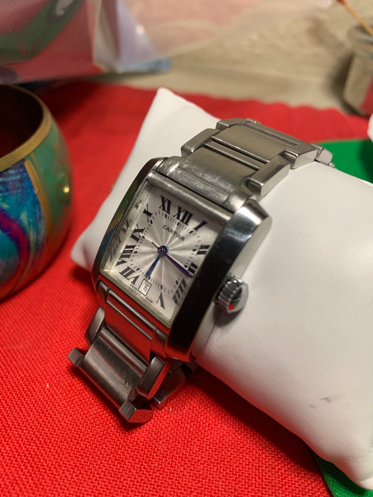 #659 Cartier swiss made Quartz Anna