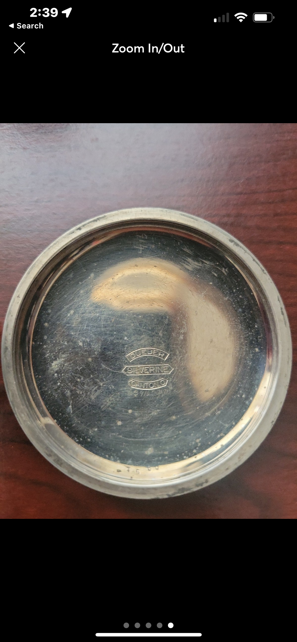 #609 Antique Illinois Pocket Watch Heavy Coin Nickel late 1800s Rare collector’s Watch over 120 years old working great