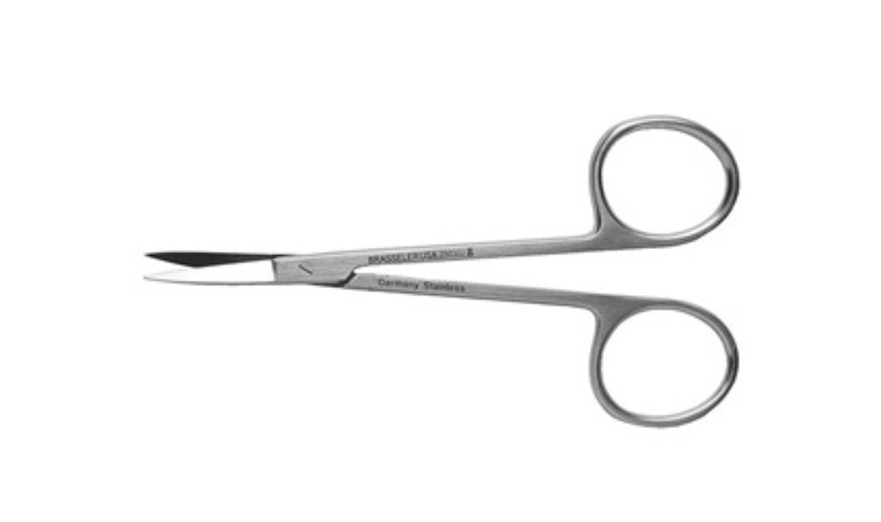 302 Brasseler Iris Curved Scissors