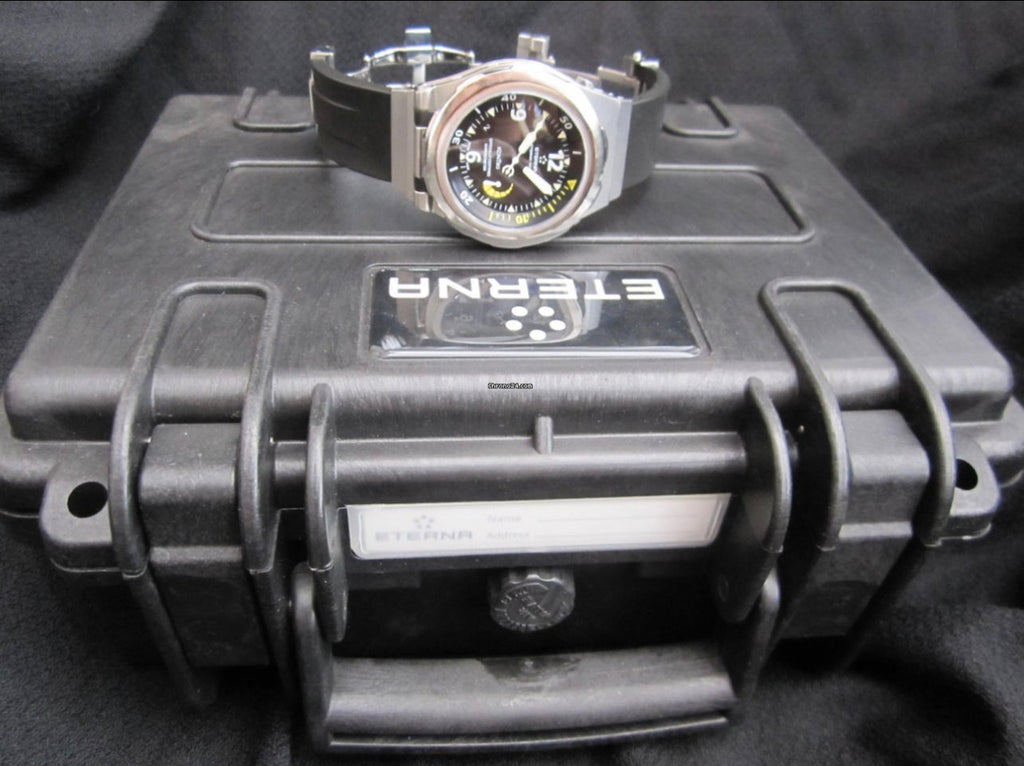 #620 Eterna KonTiki Pro Diving watch 1000M, Full Set 1594.44.40.1154