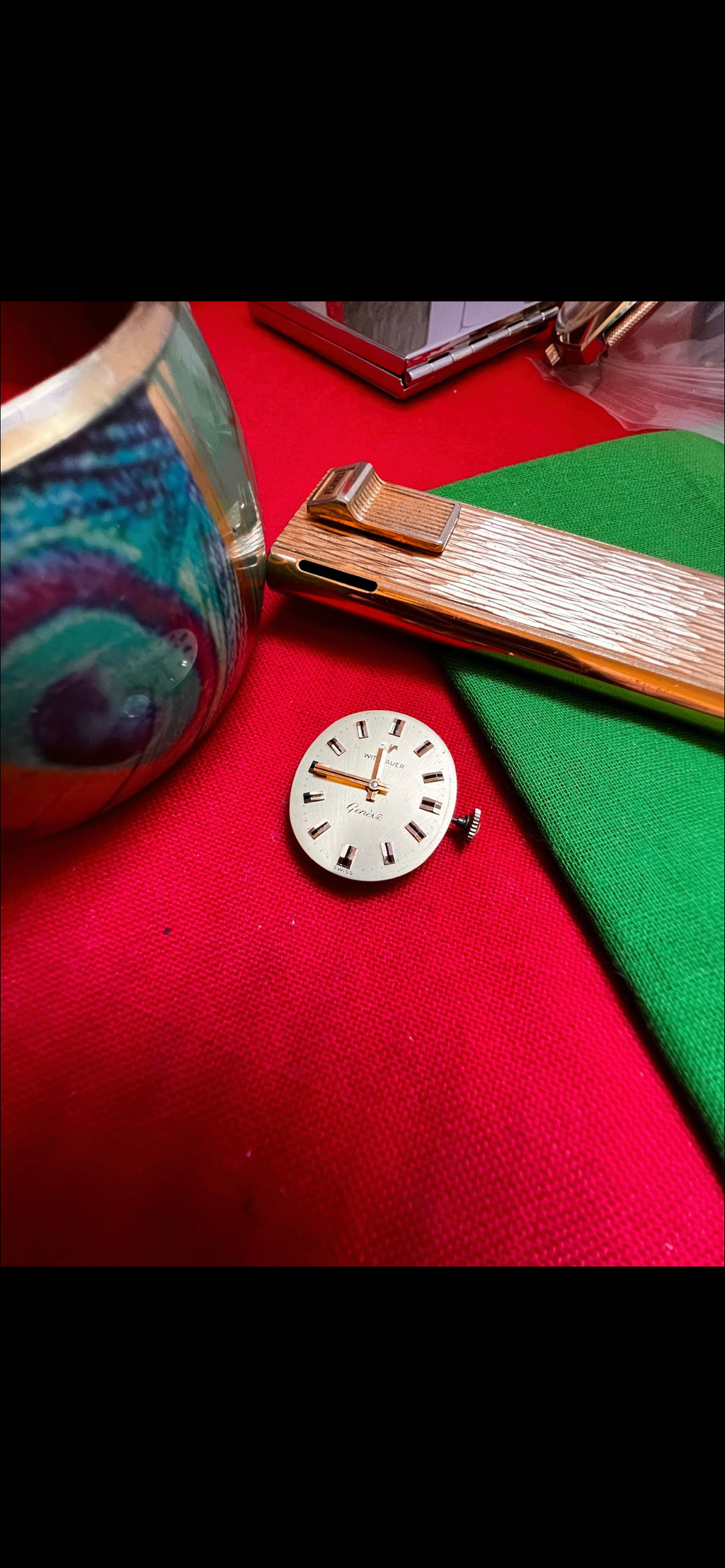 #214-A-1952 Longines Wittnauer 10kt Gold Plated Watch Manual 17 J Beautiful swiss made