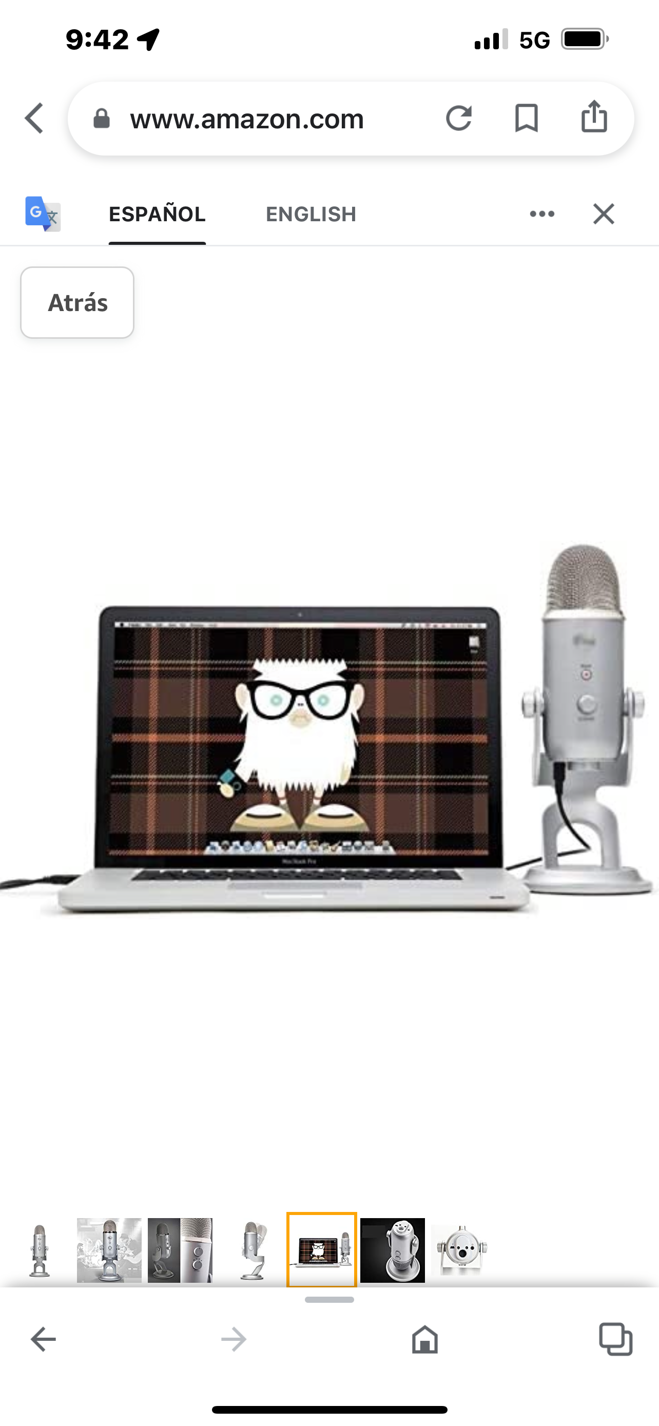 Brand: ZNBJJWCP ZNBJJWCP USB Condenser Microphone for Live Broadcasting and Recording with Plug and Play Internal Sound Card (Color: C)