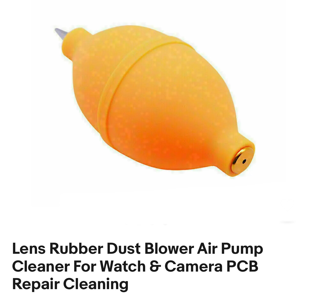 Lens Rubber Dust Blower Air Pump Cleaner For Watch & Camera PCB Repair Cleaning