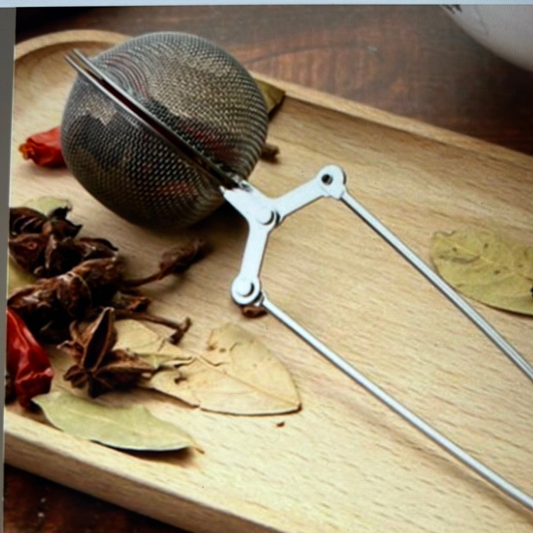 Stainless Steel Spoon Tea  Leaves Herb Mesh Ball