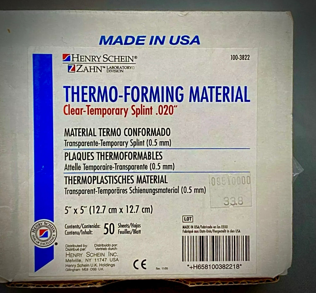 Henry Schein T&S Plastics 101 Dental Lab Vacuum Mouth-guard Former; Guaranteed