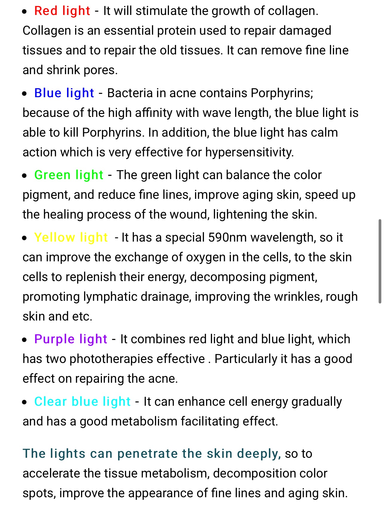 Euphorian LED Face + Neck Mask