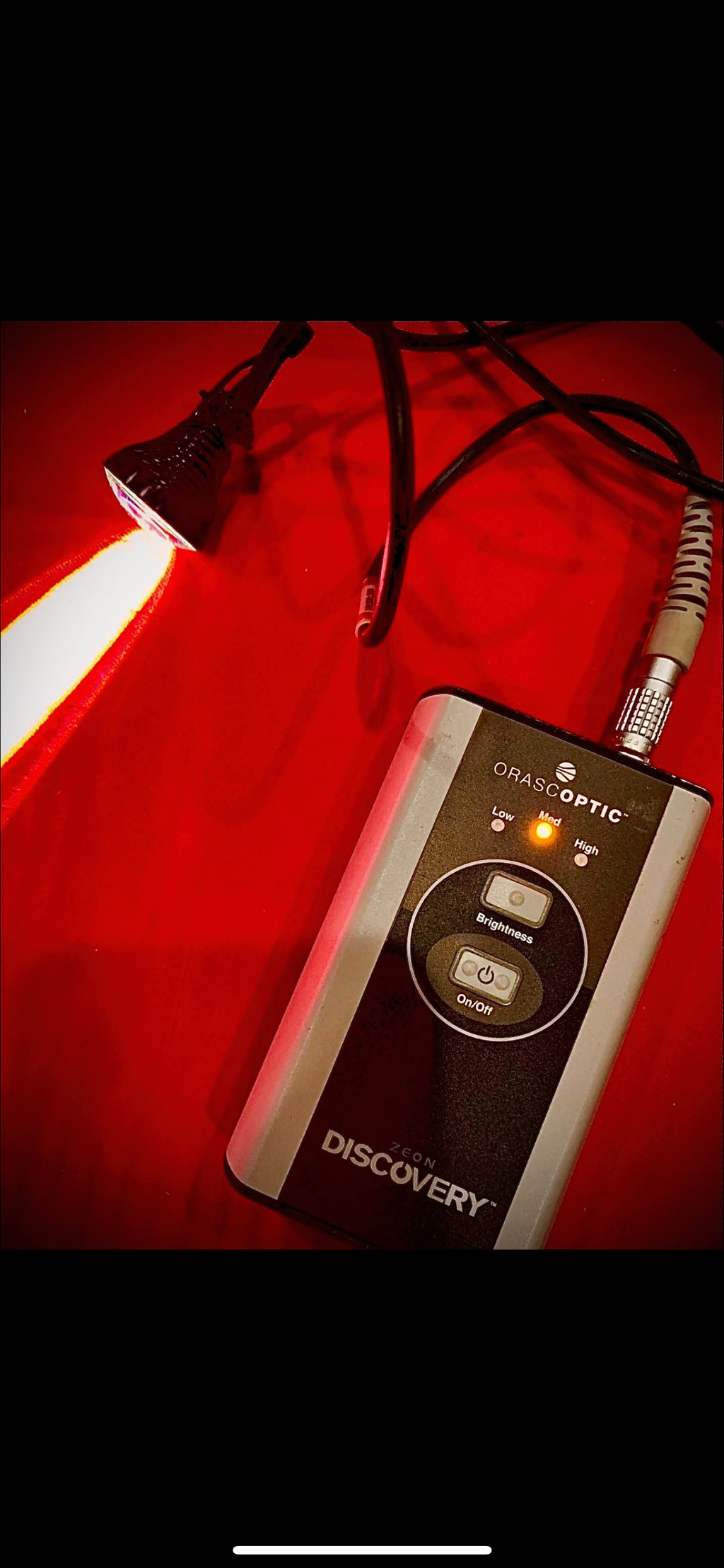 Dental Loupes LED Discovery Light system Battery Module 1Yr Warranty $100 Core Credit