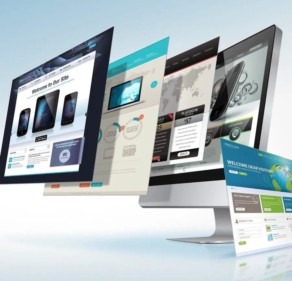 Website Design Package for Startup Business; Domain, host, logo, flyer, etc.