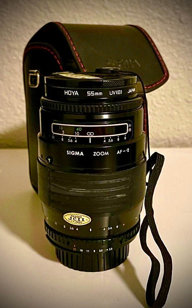 Sigma Zoom 35-135mm Zoom Lens 1:3.5-4.5 Multi Coated Camera Lens