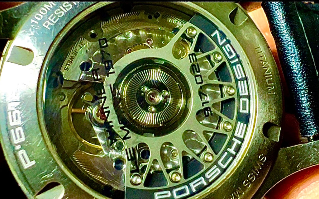 #616 Porsche Design P6612 Dashboard Chronograph Limited Edition Titanium Swiss Automatic case 42mm Lugs 22mmHighly Collectable Titanium watch car 23 winner of 1970 Lemont